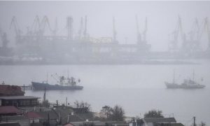 Власти объяснили раздавшийся в порту Бердянска взрыв