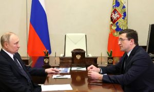 Путин провел встречу с губернатором Нижегородской области