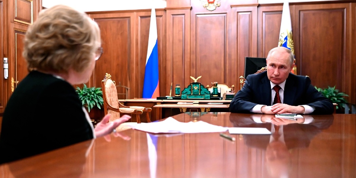 Путин встретился с председателем Совета Федерации