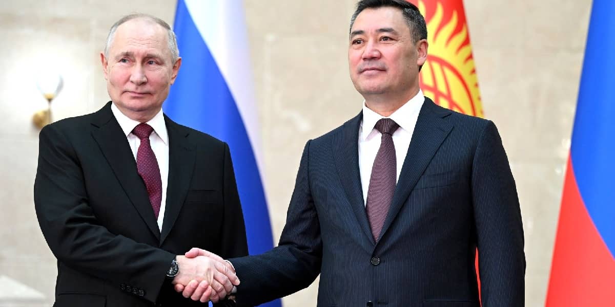 Путин рассказал про объем торговли между РФ и Киргизией