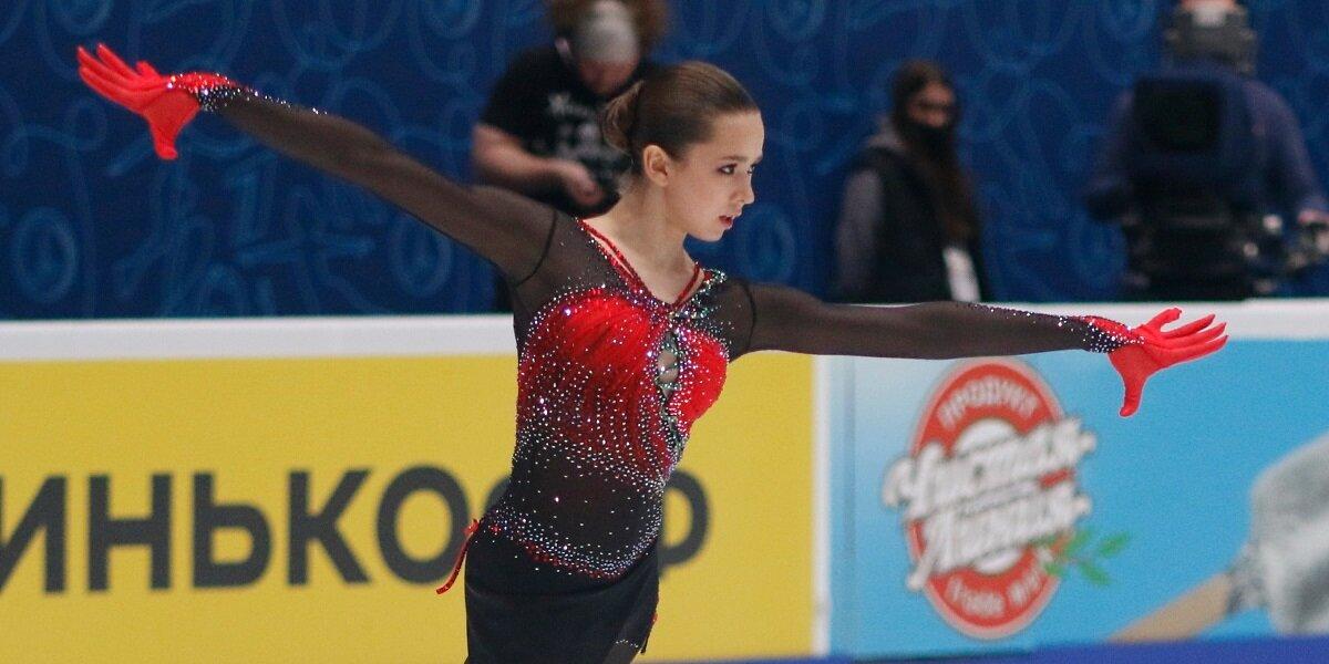 Валиева вышла в лидеры в короткой программе на Играх-2022