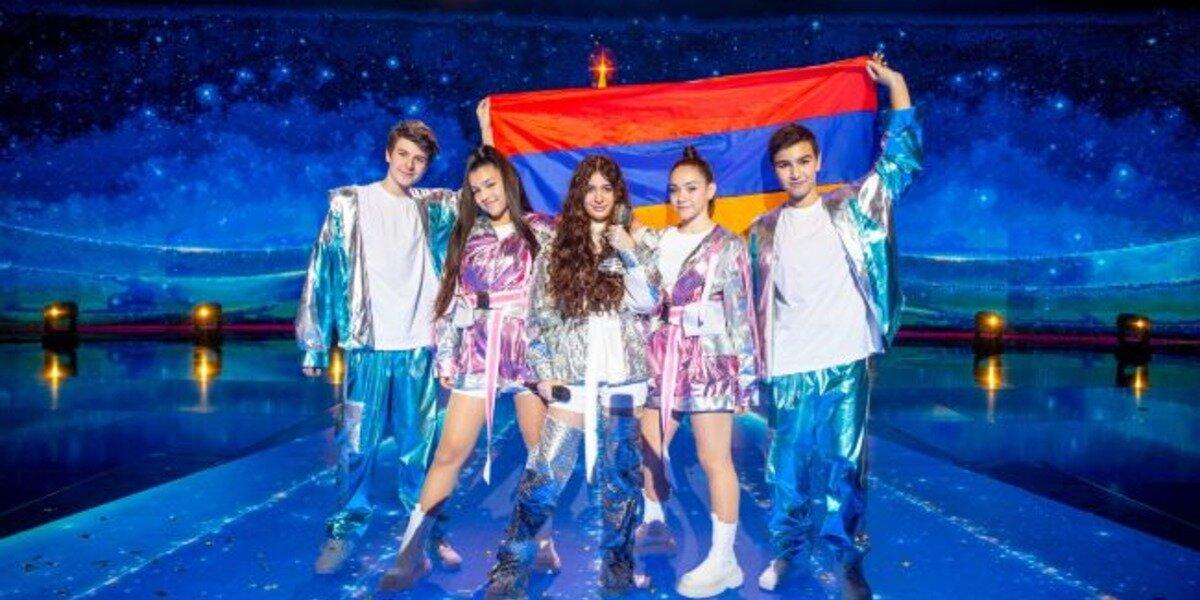 Малена из Армении стала победительницей детского «Евровидения»