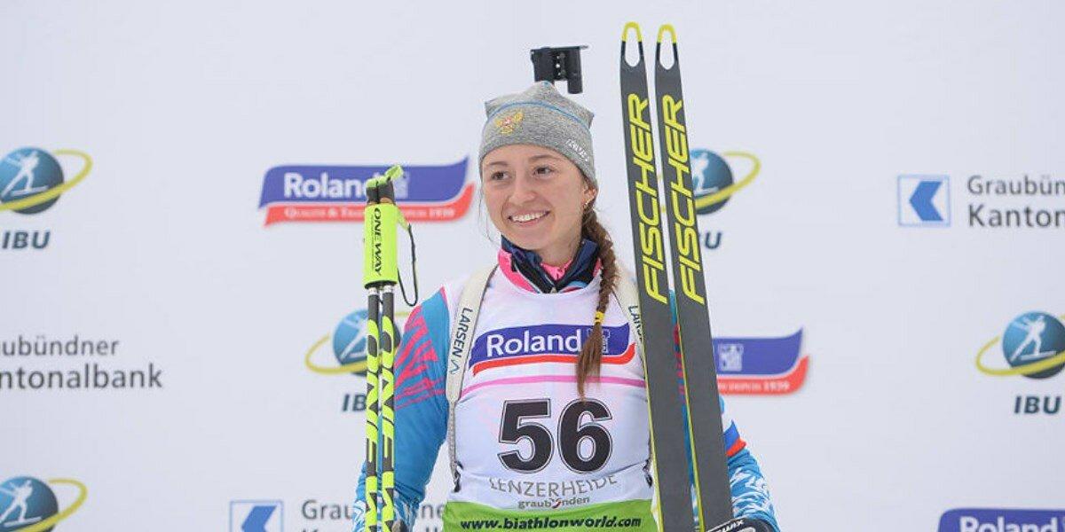 Биатлонистка Шевченко заняла четвертое место на Кубке IBU